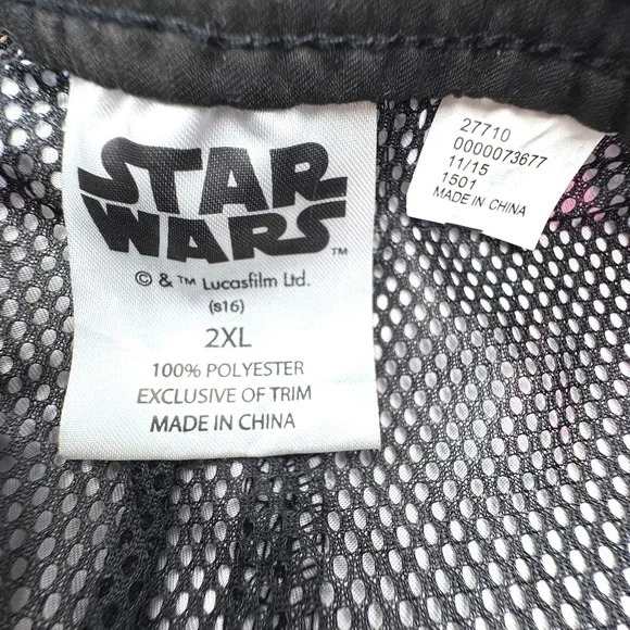 STAR WARS Men's 2XL Retro Vintage Comic Book Collage 8" Board Shorts Swim Trunks - Picture 3 of 8